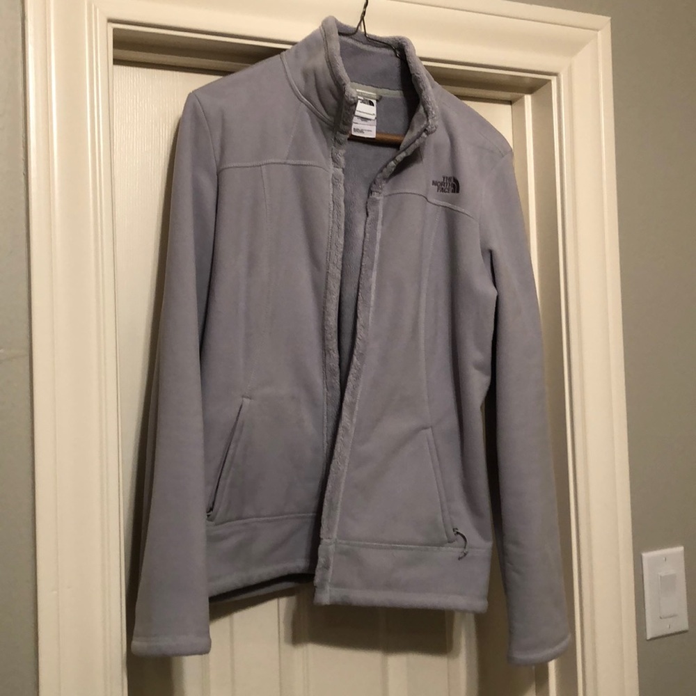 Light blue/gray Northface Jacket